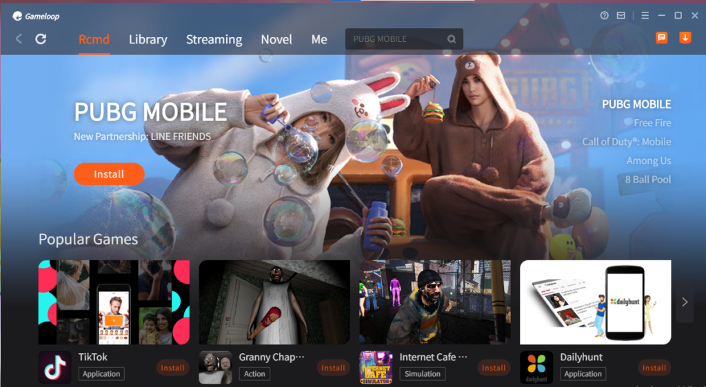 How to install PUBG Mobile APK in GameLoop emulator?