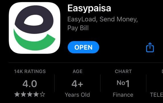 Update the EasyPaisa App