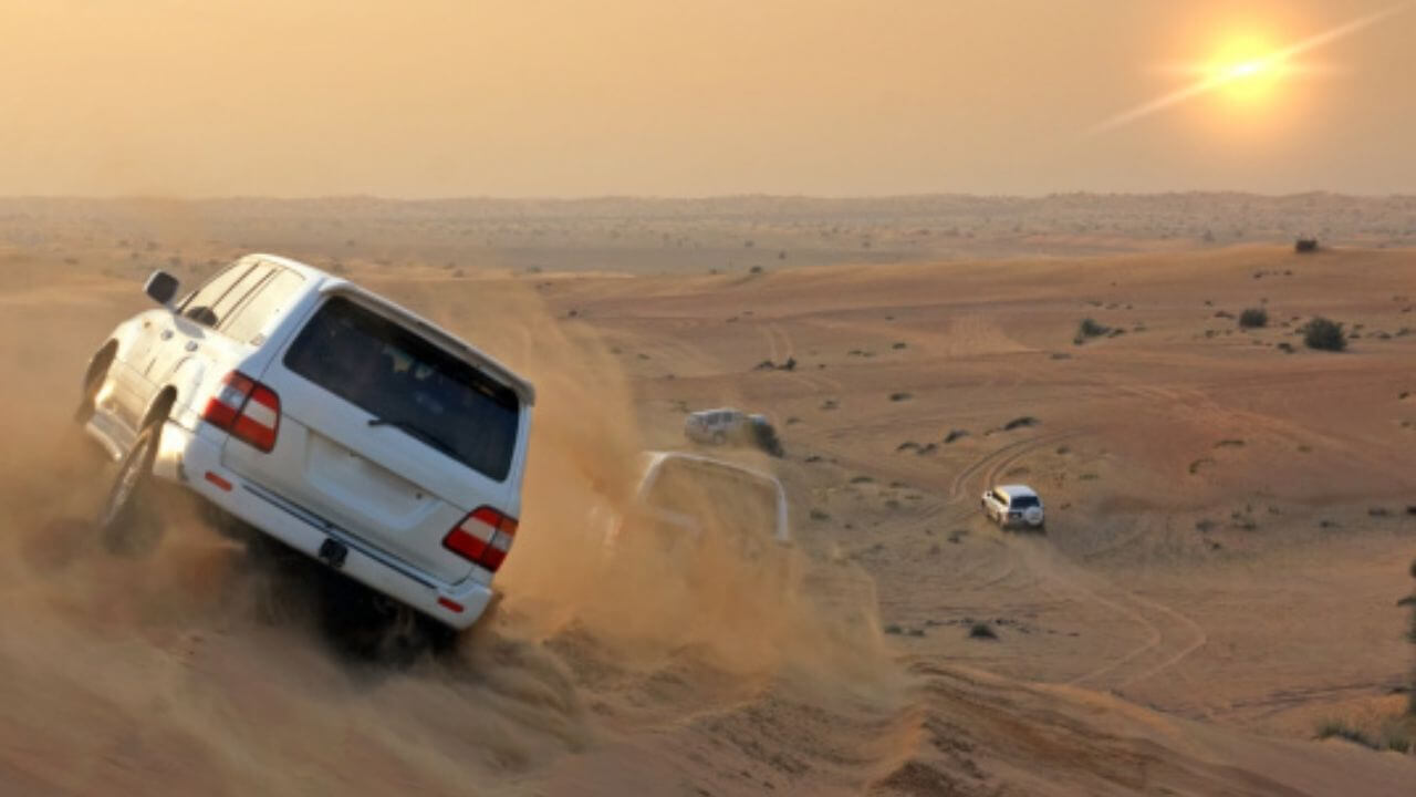What is the best way to stay safe in desert safari Dubai