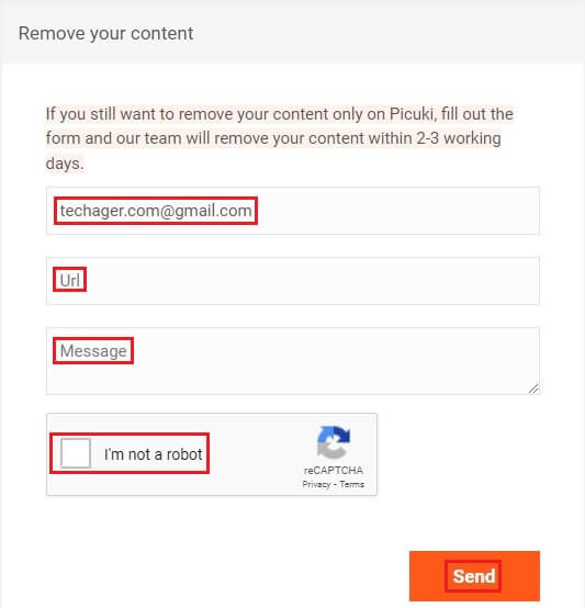 How to Remove Content from Picuki