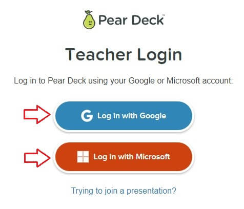 How to create a PearDeck account as a Teacher