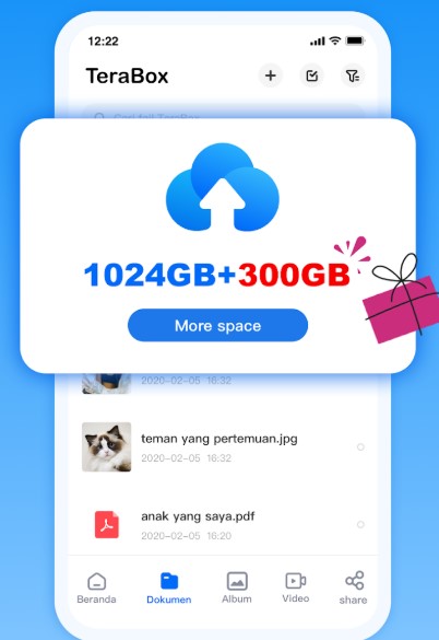 Load TeraBox To Take Free Cloud Storage 1 Tb In On Your Iphone