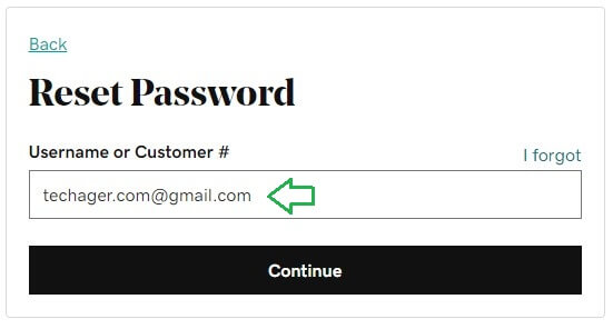 GoDaddy account resetting is an easy process, enter a valid username and get password reset access.