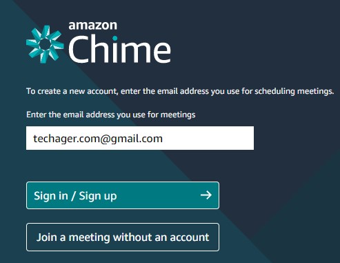 How to Create Amazon Chime Account