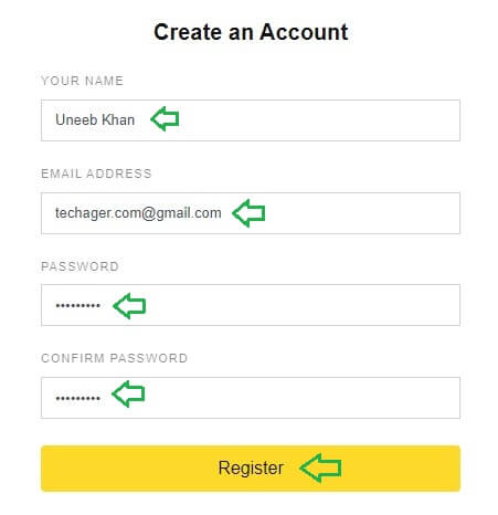 How to register on Moviekids