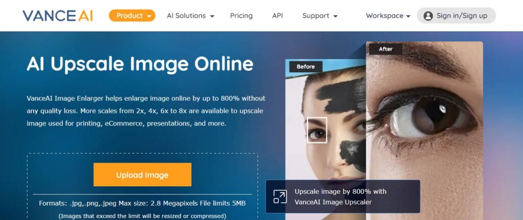 Method 1 Visit the Image Upscaler's Product Page