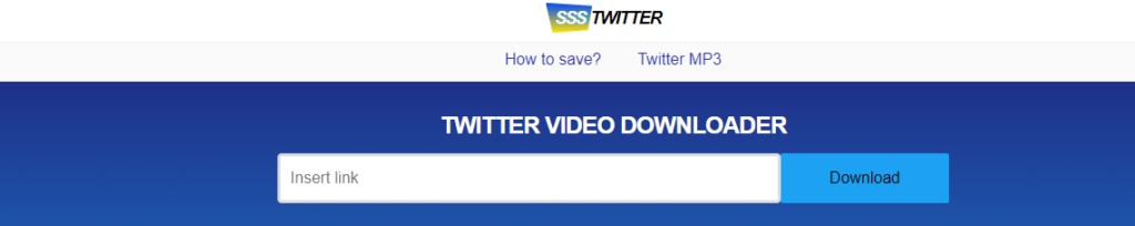 SSSTwitter Twitter Video Downloader Online