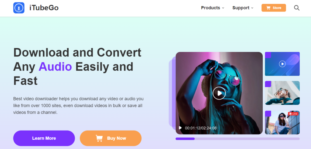 iTube Go Audio & Video Downloader, Converter, Editor