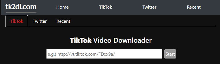 How Do I Use the Tk2dl Tool to Download TikTok Videos