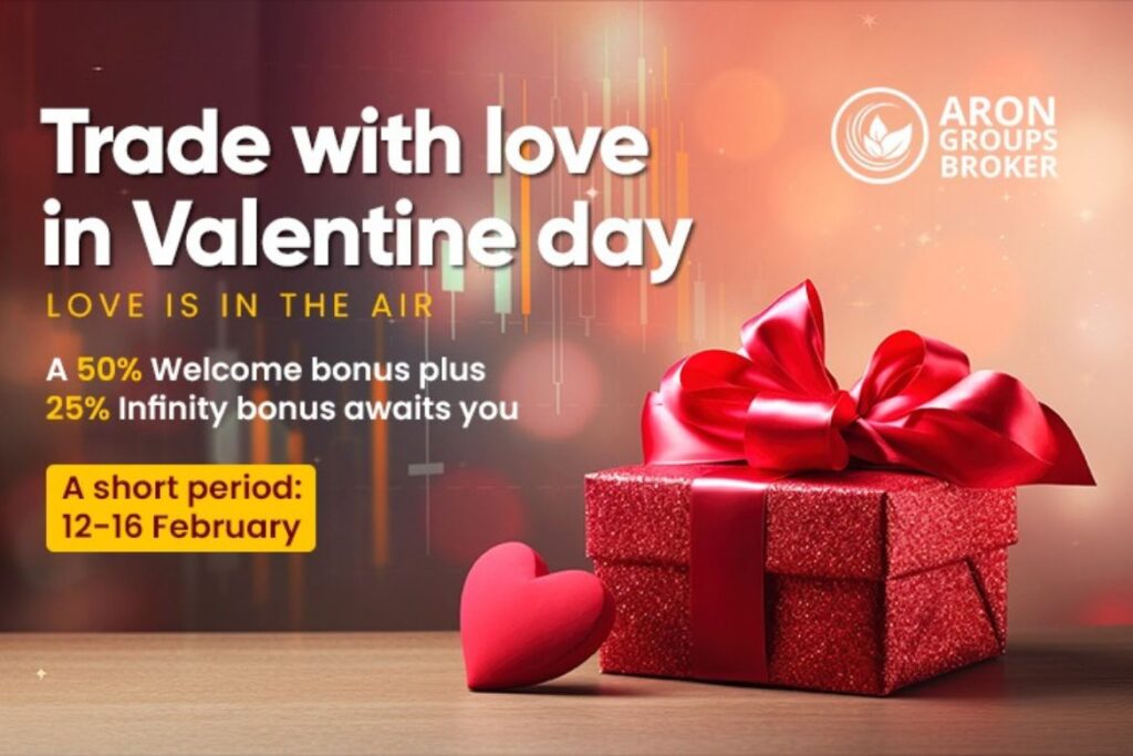 Valentine, get a gift from Aron's broker.