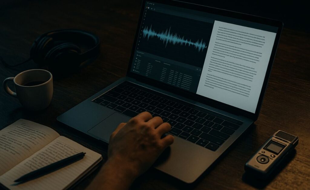 Why manual transcription drains your energy so fast