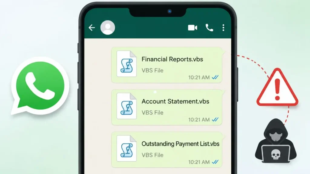 VBScript Files on whatsapp chat